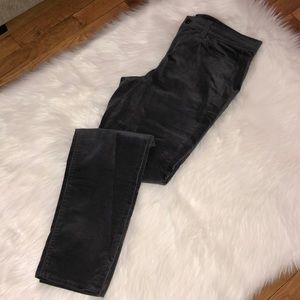 Suede skinny Jeans